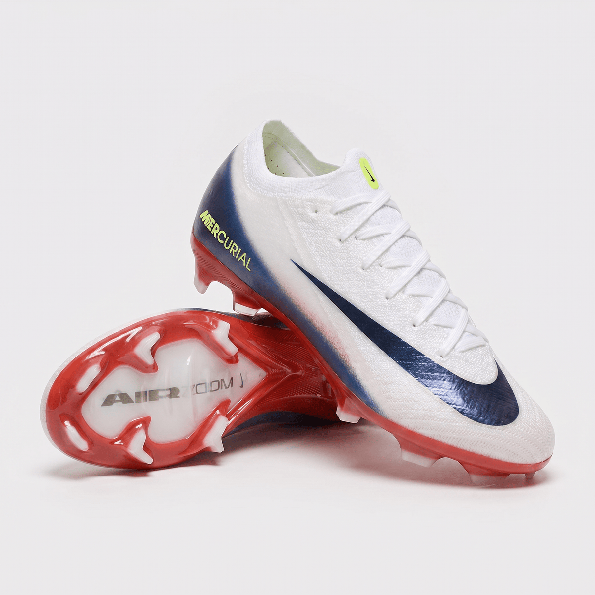 AIR Zoom Mercurial Vapor XV FG White / University Red / Volt