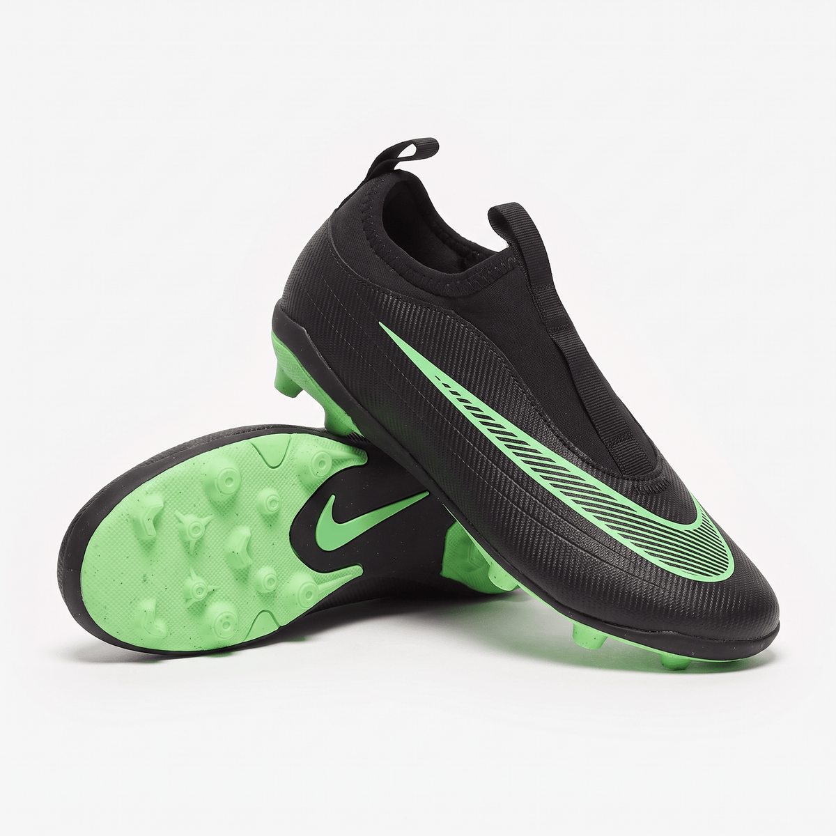 Mercurial Vapor 17 Club Laceless MG Black / Illusion Green