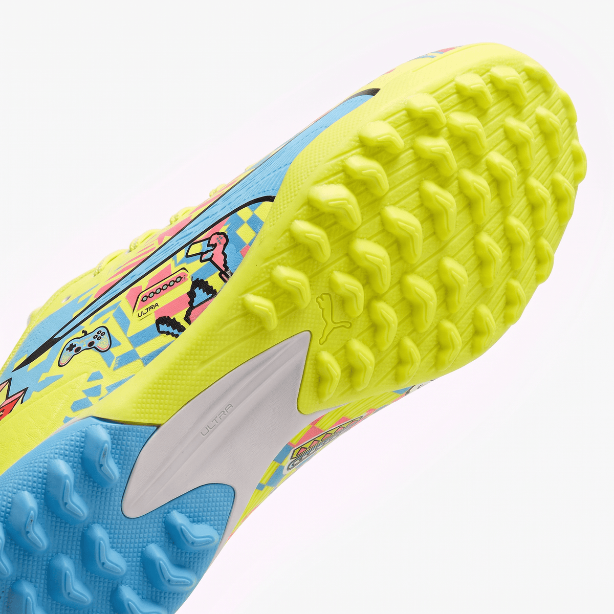 Ultra Nitro 7 Match TT Yellow Alert / White / Blue Glimmer / Pink Glimmer