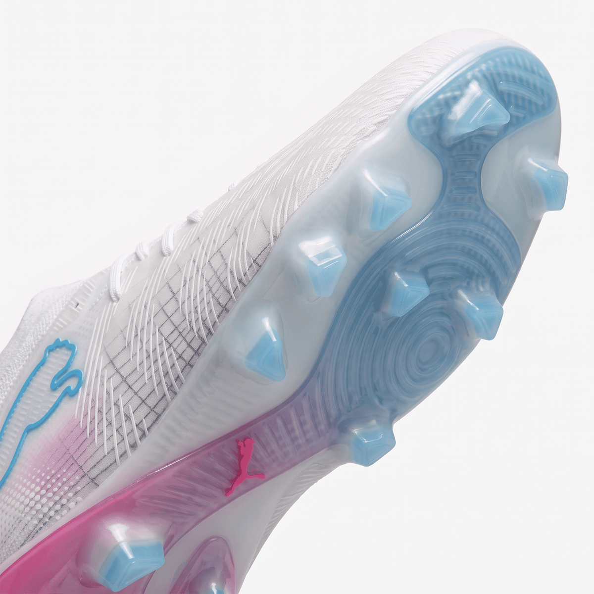 Future 9 Match FG/AG White / Luminous Blue / Luminous Pink