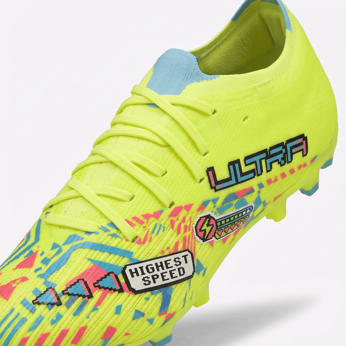 Ultra Nitro 7 Play FG Yellow Alert / White / Blue Glimmer / Pink Glimmer
