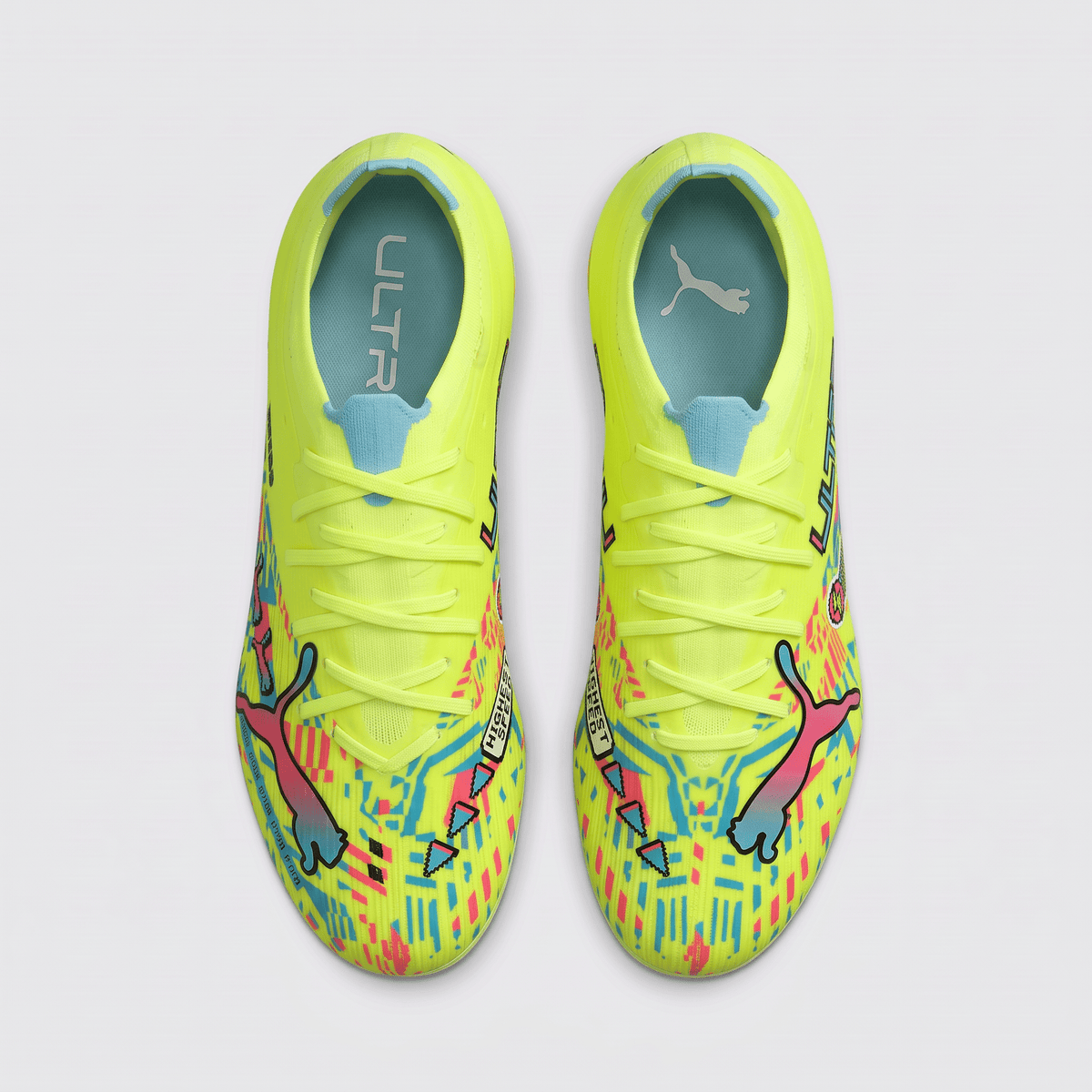 Ultra Nitro 7 Play FG Yellow Alert / White / Blue Glimmer / Pink Glimmer