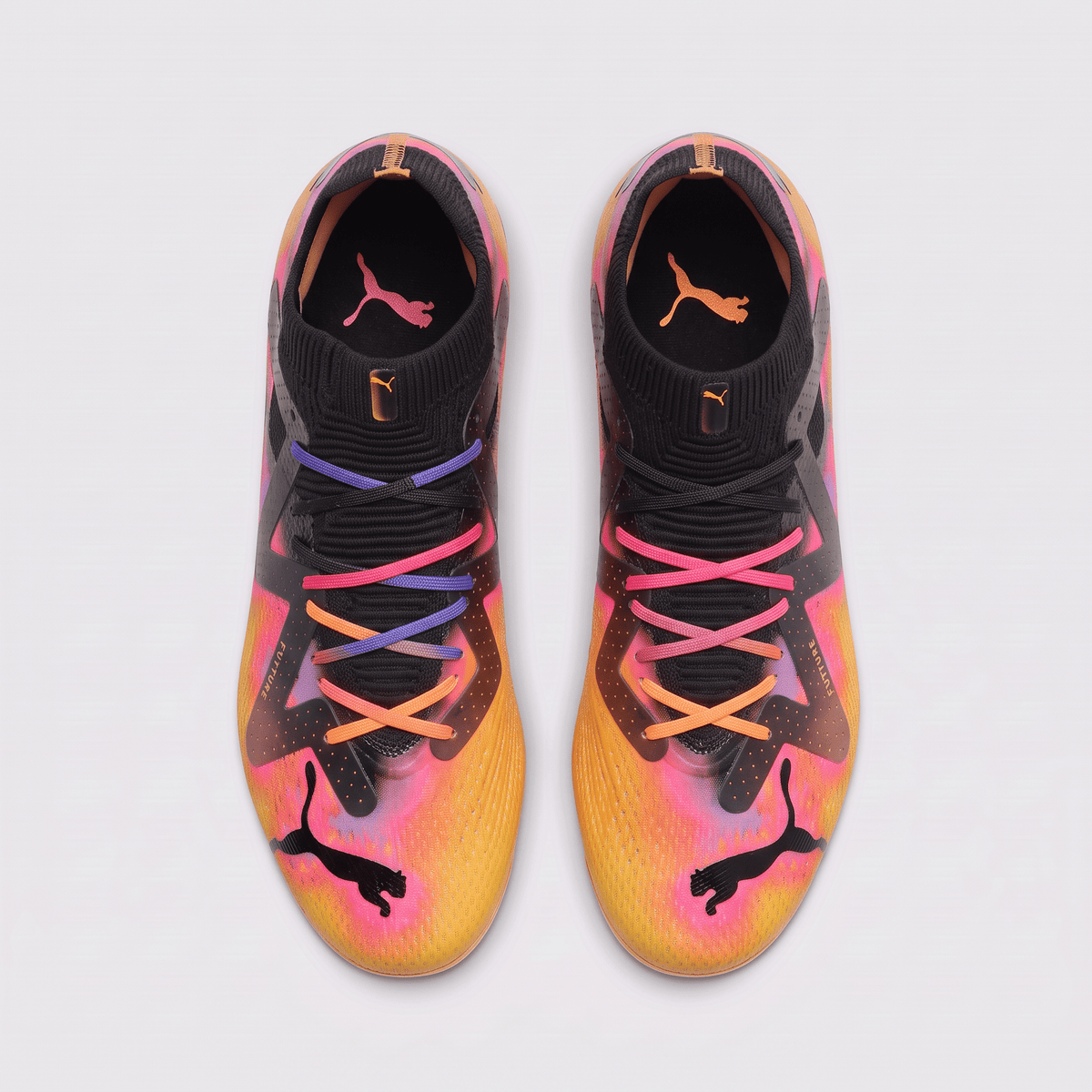 Future Ultimate Cage FG/AG Team Violet / Black / Yellow Sizzle / Rickie Orange