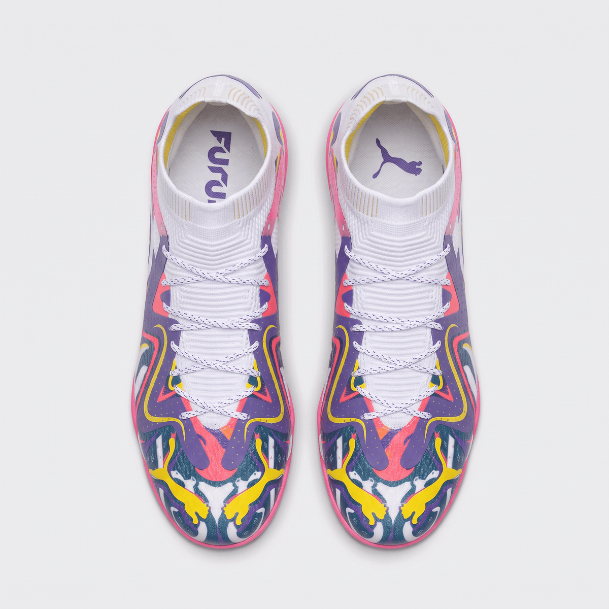 Future Ultimate Cage TF White / Team Violet / Fluro Yellow