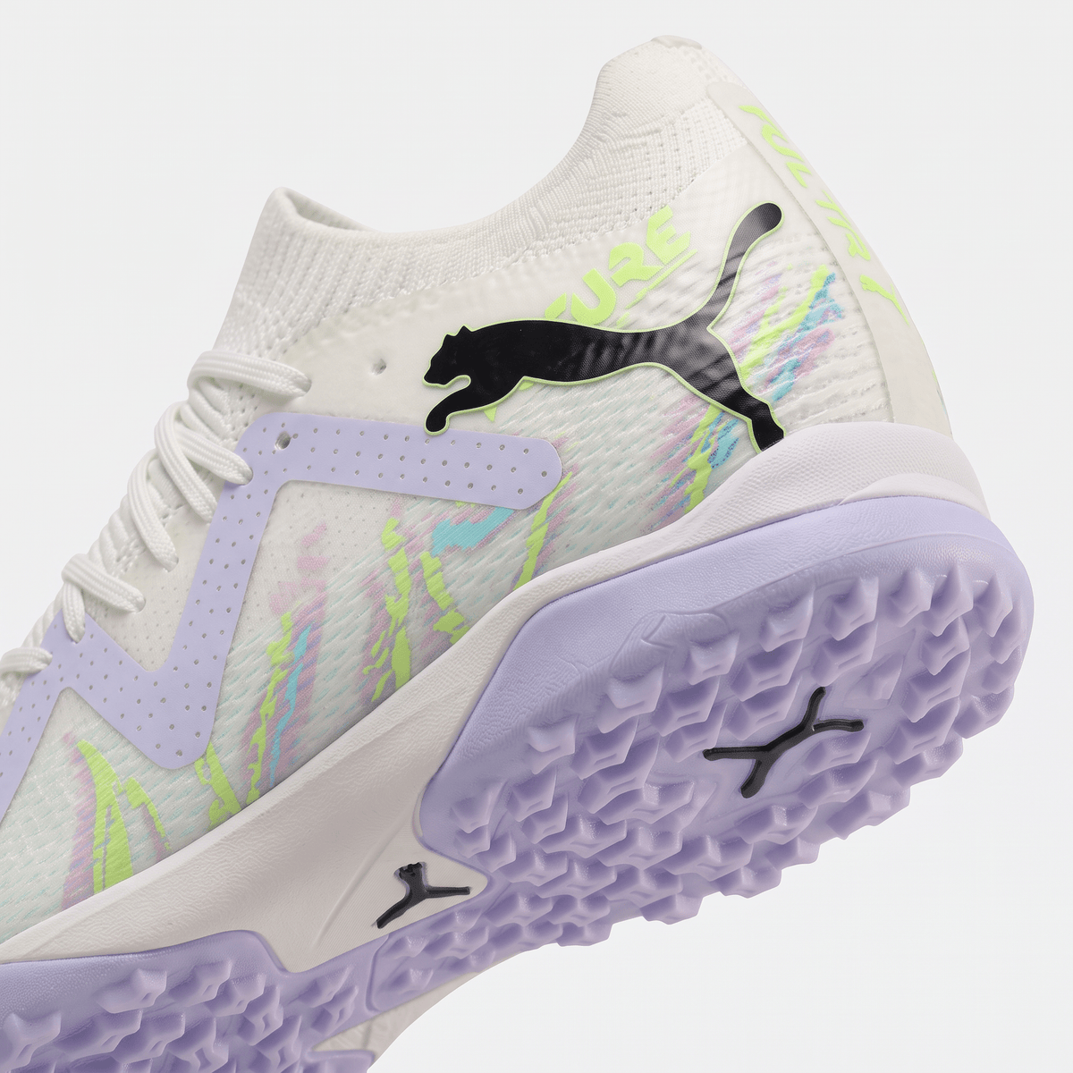 Future Ultimate TF White / Spring Lavender / Fluro Yellow