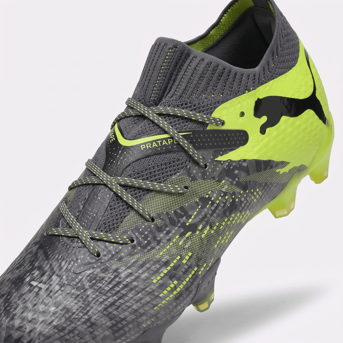 Future 7 Ultimate FG/AG Strong Gray / Cool Gray / Electric Lime