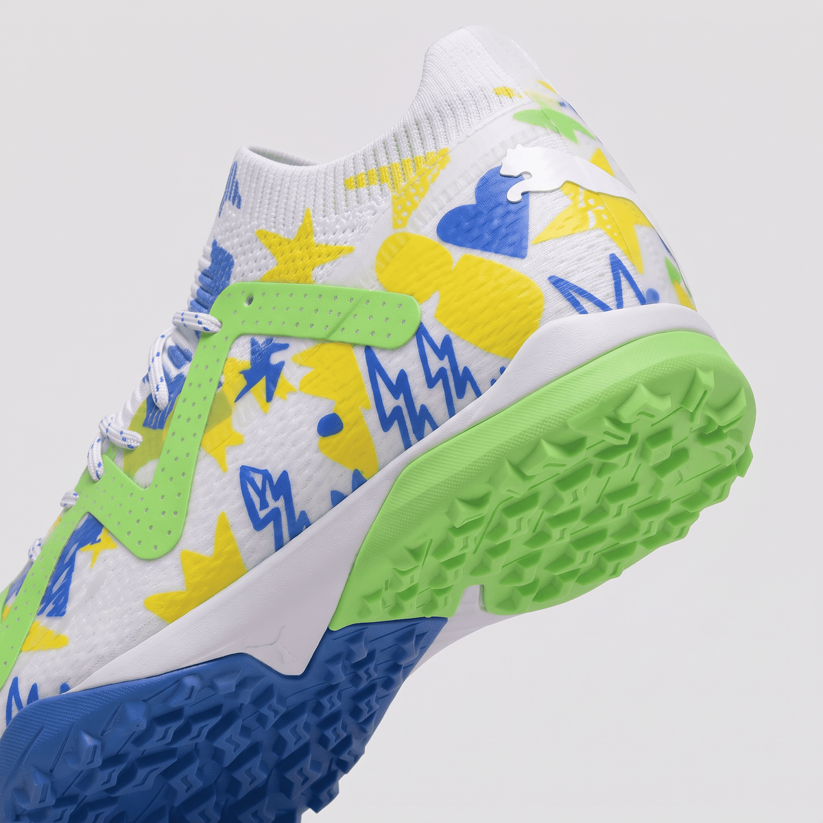 Future Ultimate NJR Cage TT  White / Racing Blue / Lemon Meringue / Parakeet Green