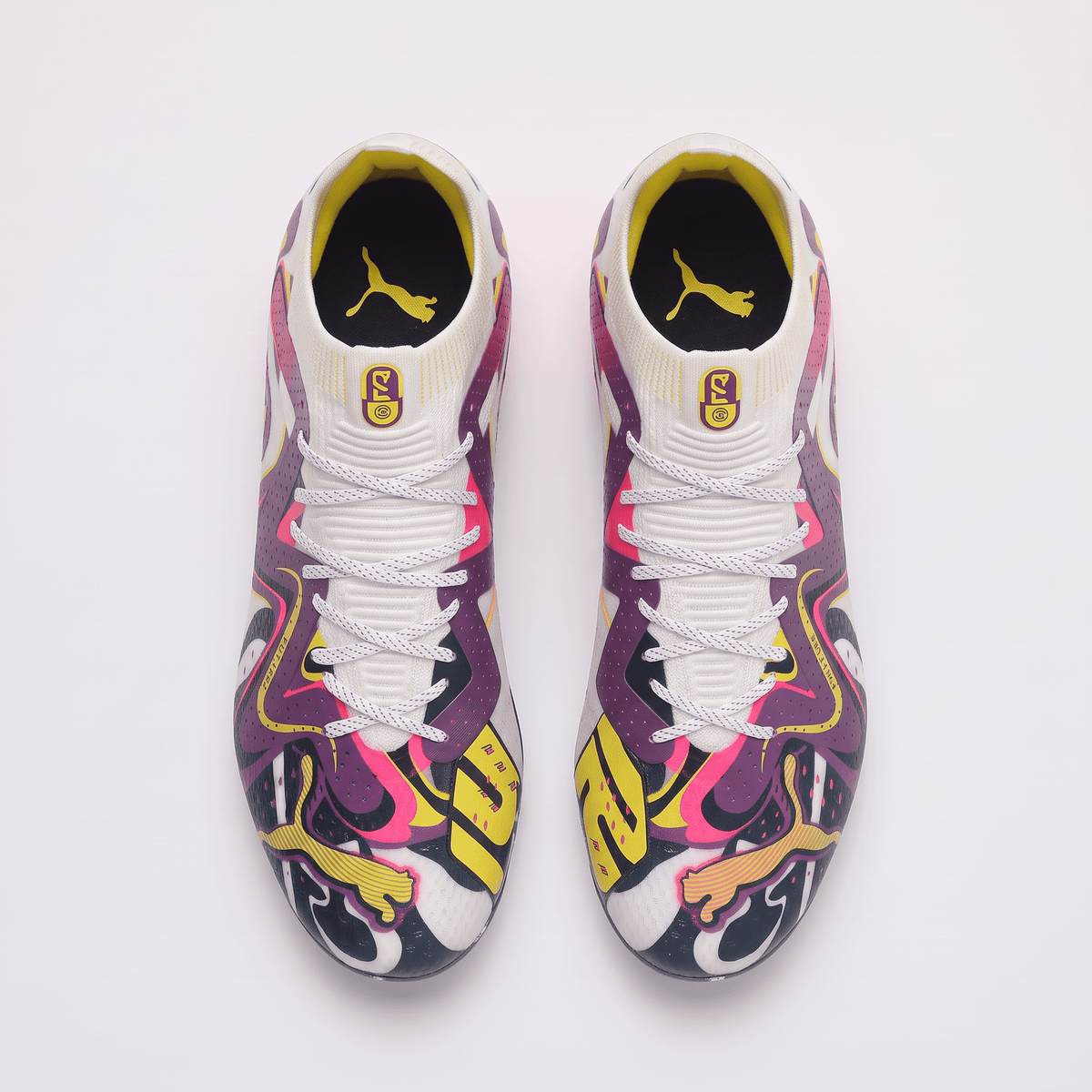 Future Ultimate FG/AG White / Black / Fire Orchid / Yellow Alert
