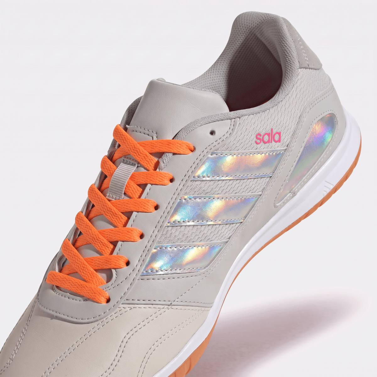 Super Sala III Grey One / Silver Metallic / Solar Red