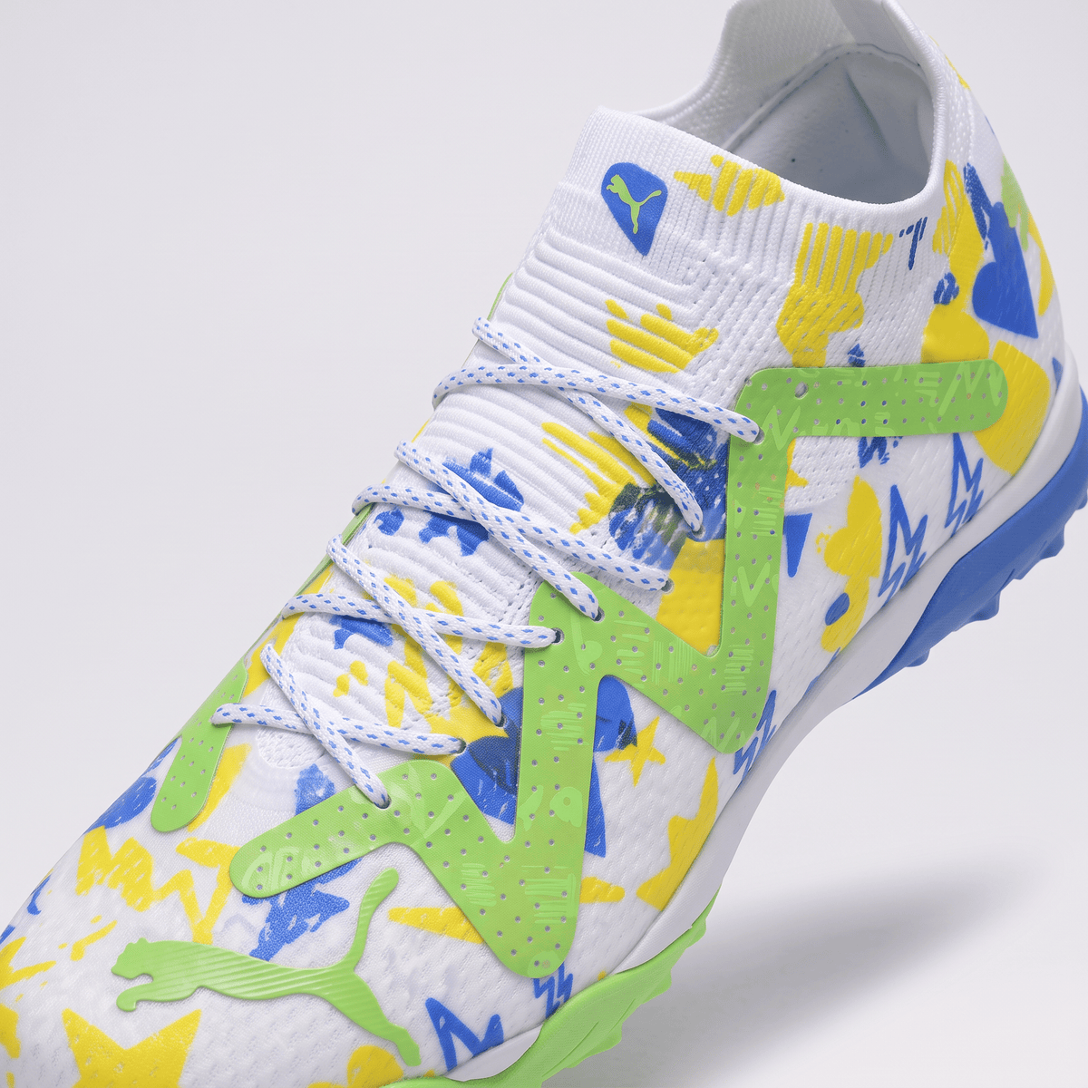 Future Ultimate NJR Cage TT  White / Racing Blue / Lemon Meringue / Parakeet Green