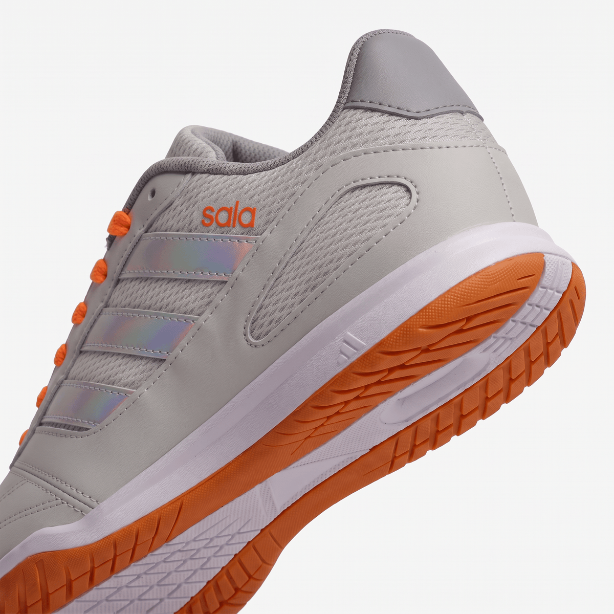 Super Sala III Grey One / Silver Metallic / Solar Red