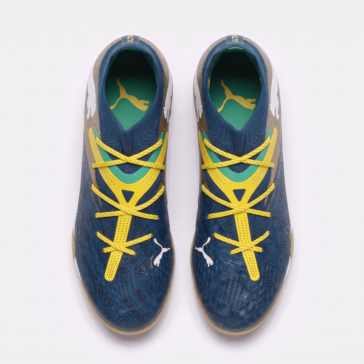 Future 7 Ultimate NJR BNA FG/AG Bluemazing / White / Gold / Green Glare