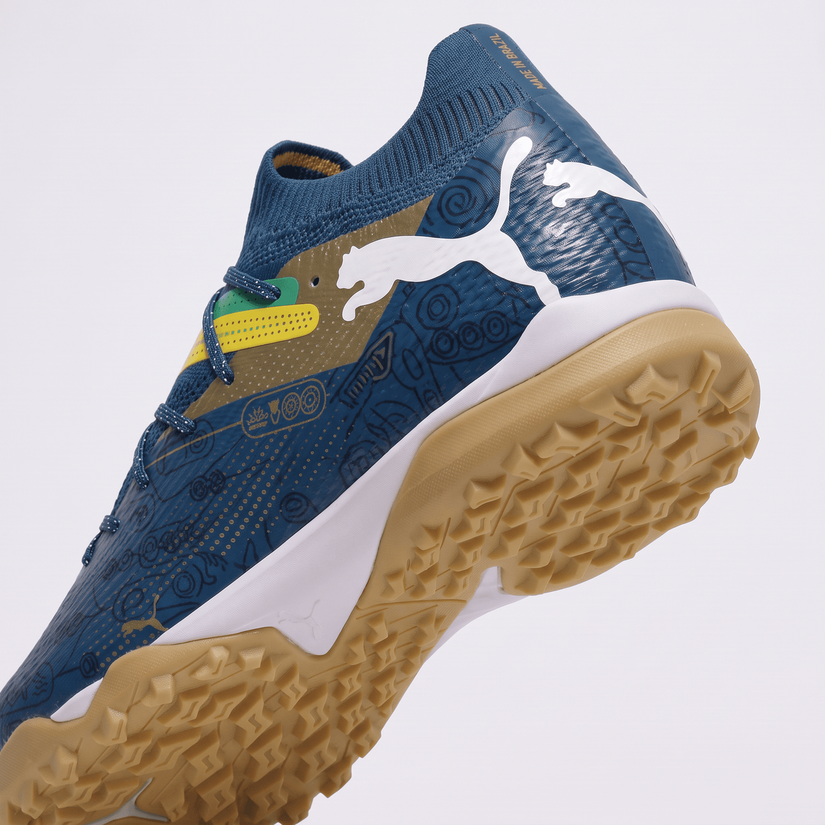 Future 7 Match TT Bluemazing / White / Gold / Green Glare