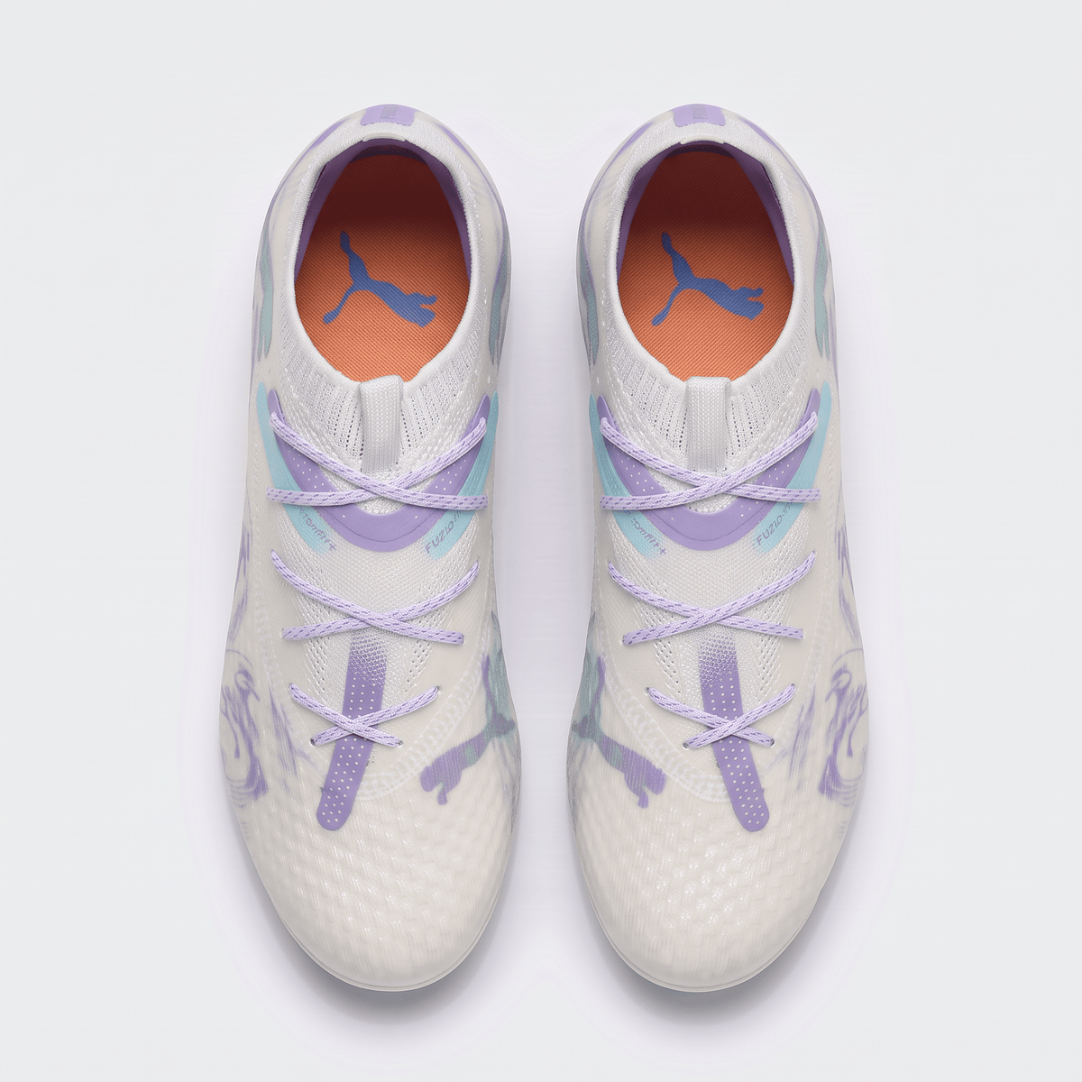 Future 7 Ultimate FG/AG White / Spring Lavender / Black / Mint