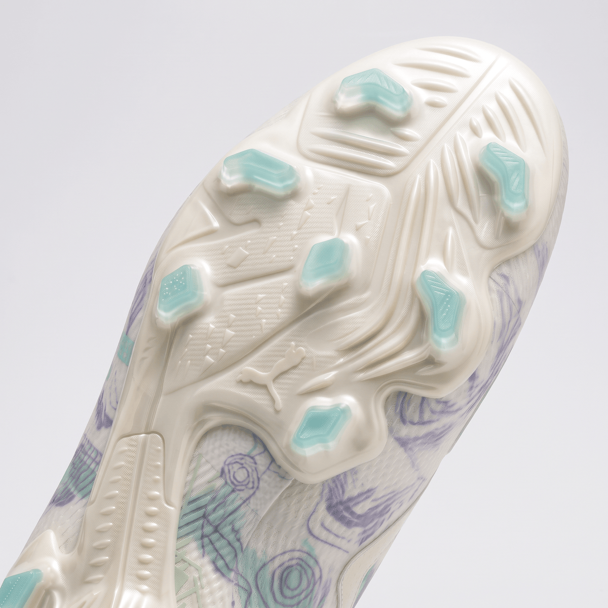 Future 7 Ultimate FG/AG White / Spring Lavender / Black / Mint