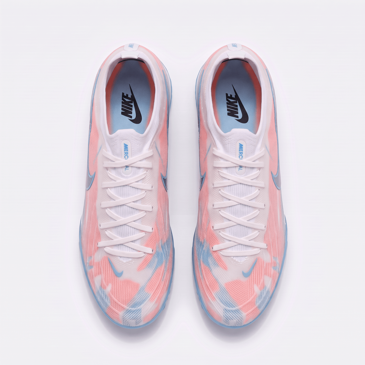 Air Zoom Mercurial Vapor 15 Pro TF White / Baltic Blue / Pink Blast