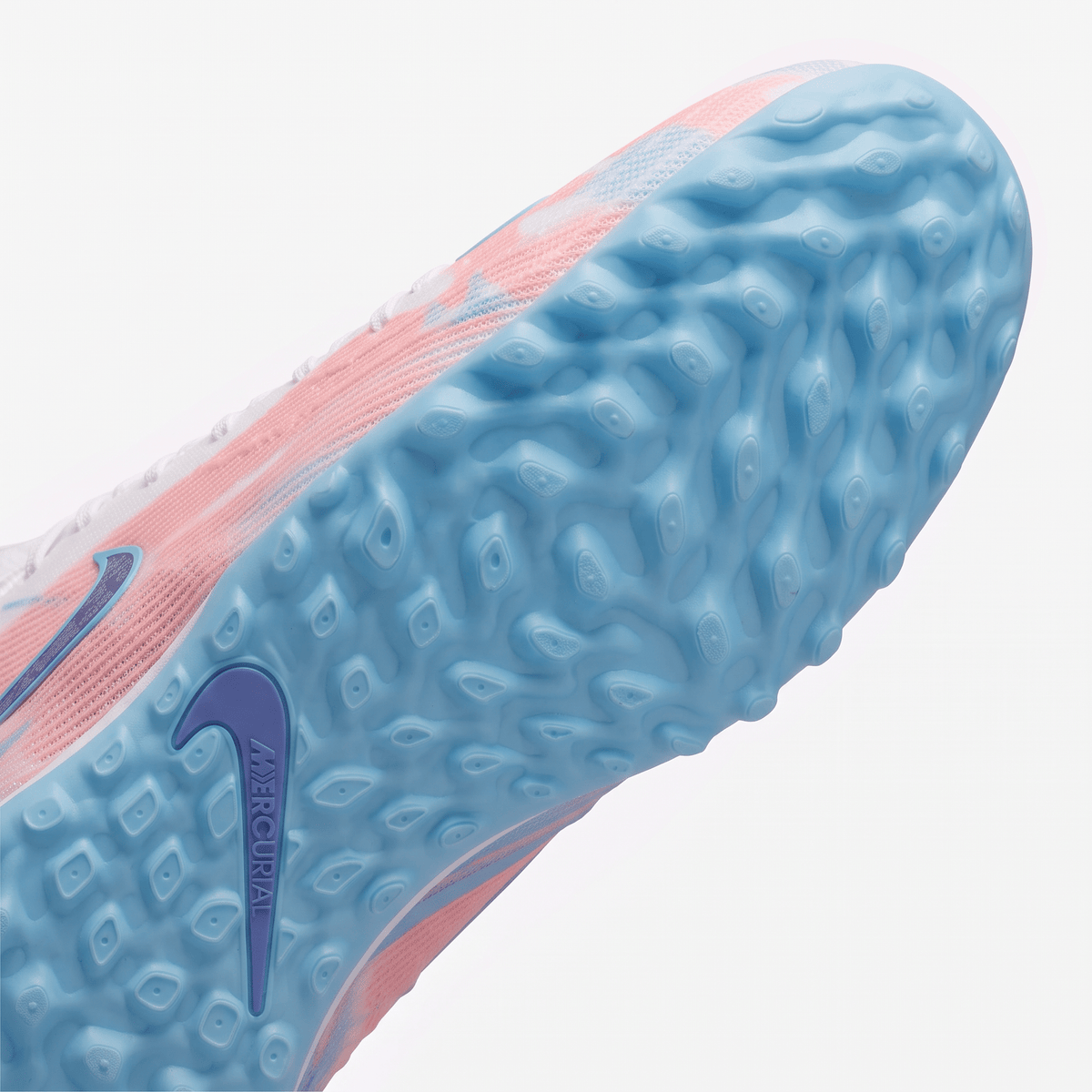 Air Zoom Mercurial Vapor 15 Pro TF White / Baltic Blue / Pink Blast