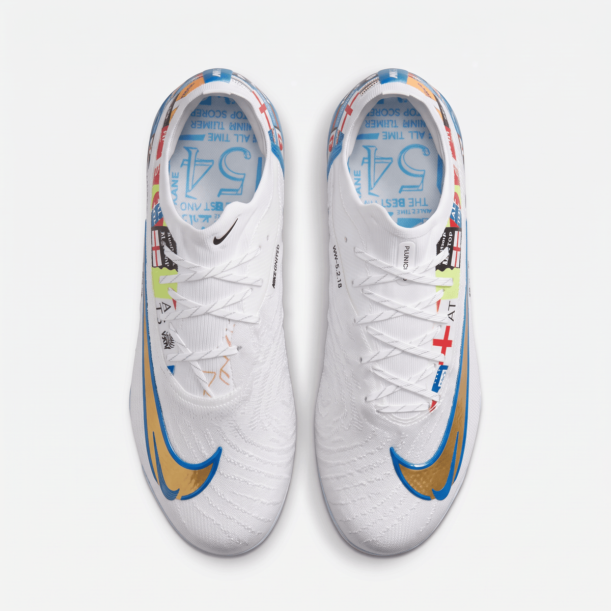 Gripknit Phantom GX FG White / Metallic Gold / Blue / Multicolor