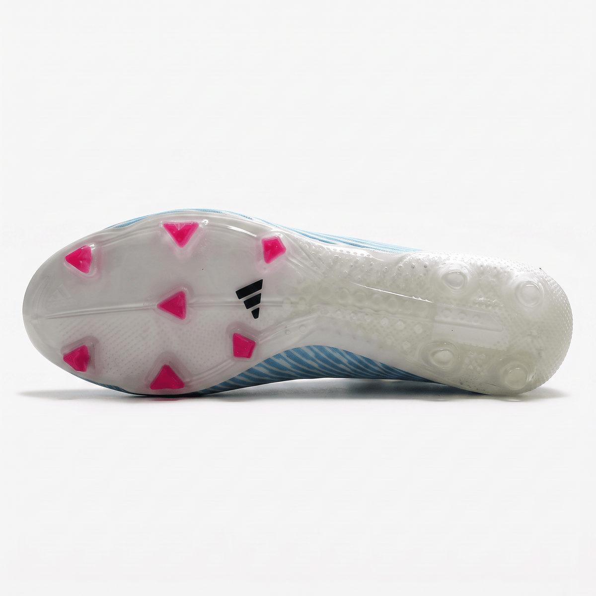 X 19.1 FG Footwear White / Core Black / Cyan