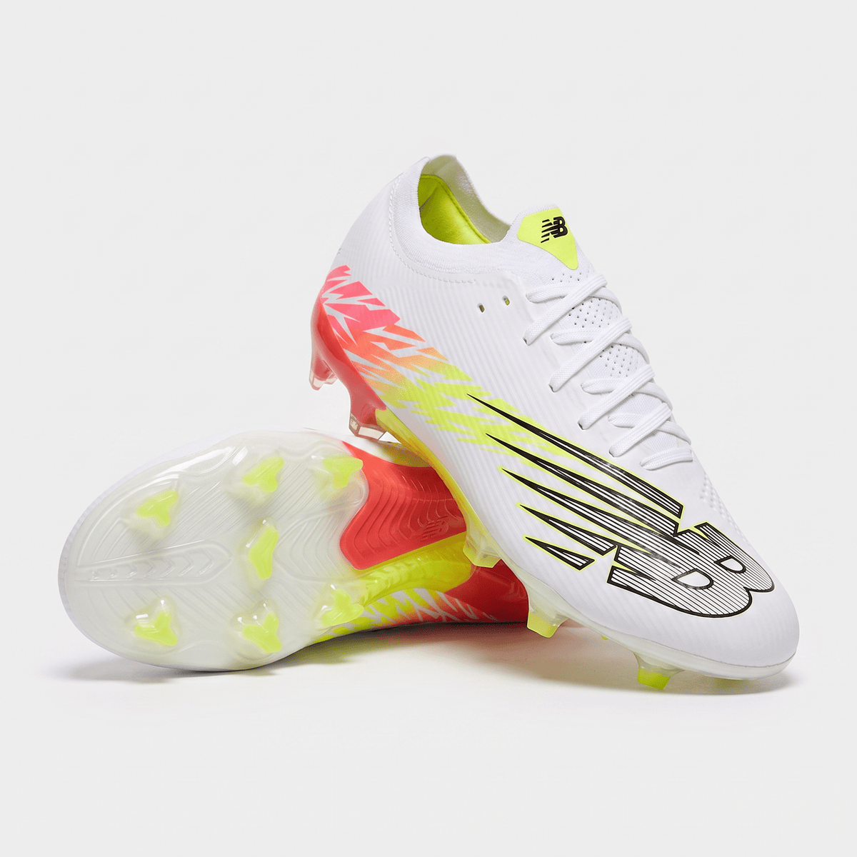 Furon V8 FG White / Energy Red / Hi-Lite Yellow / Black