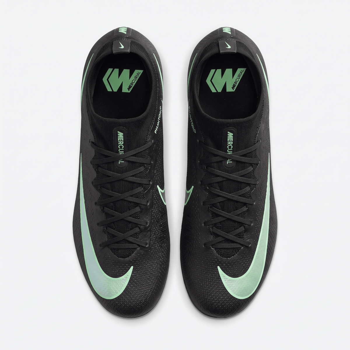 Mercurial Vapor 17 Academy TF Black / Illusion Green / Silver Metallic